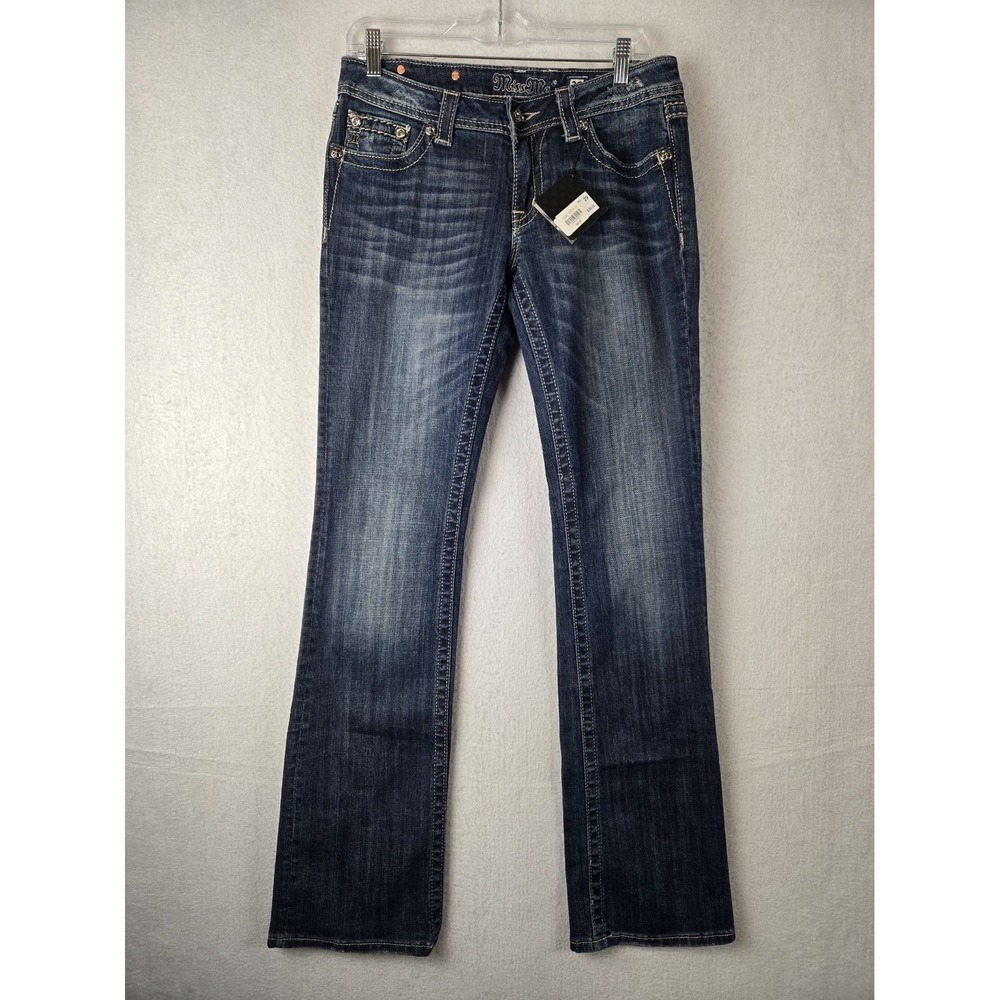 Miss Me Womens Bootcut Jeans JP5341B Size 29 Cotton Blend